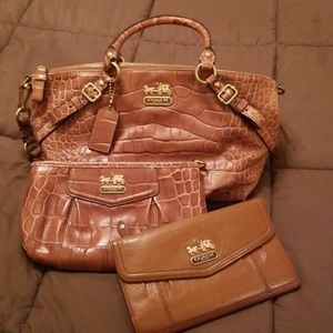 Beautiful Auth Croc Coach set